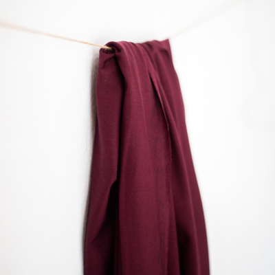 REMNANT 40x160 // Basic Stretch Jersey - Maroon