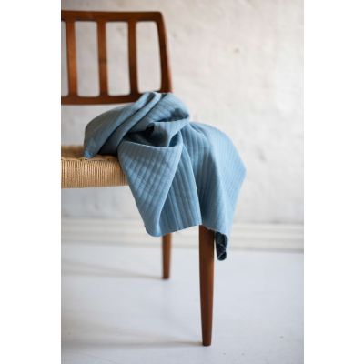 Alley Cotton Quilt - Faded Blue