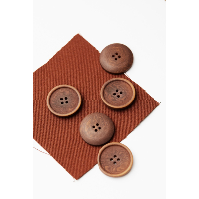 Blaze Corozo Button 28 mm - Sienna
