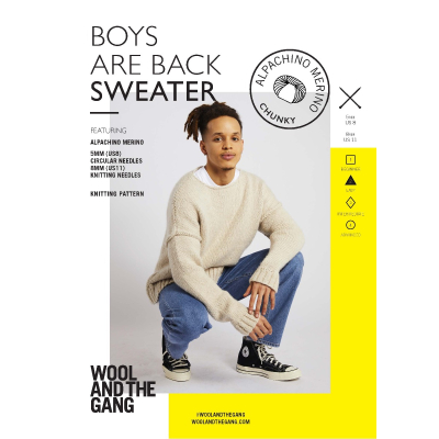 Boys Are Back Sweater
