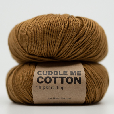 Cuddle Me Cotton - Golden Brown