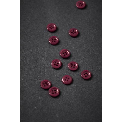 Frame Corozo Button 11 mm-Cherry