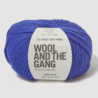 Lil Crazy Sexy Wool - Cobalt Blue 