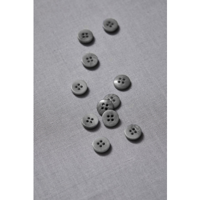 Plain Corozo Button 11 mm - Sky