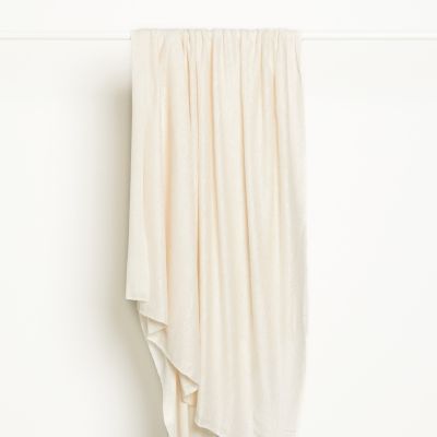 REMNANT 90x140 // Fine Linen Knit - Creamy White