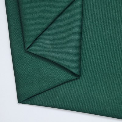 REMNANT 100x150 // Organic Cotton Twill - Bottle Green