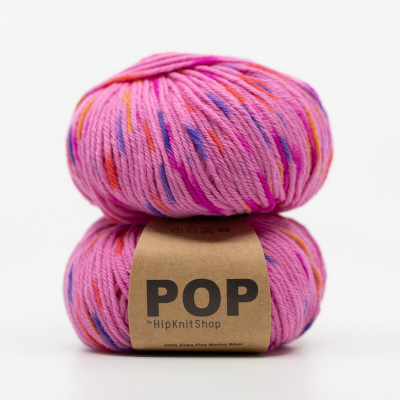 Pop Merino Sprinkle - Flamingo