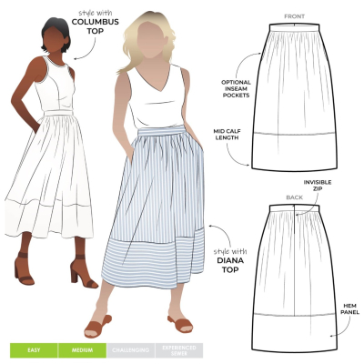 Memphis Woven Skirt