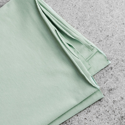 Organic Single Stretch Jersey - Sage Green