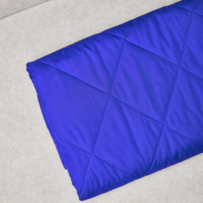 REMNANT  90x140 // Thelma Thermal Quilt - Gem Cobalt Blue