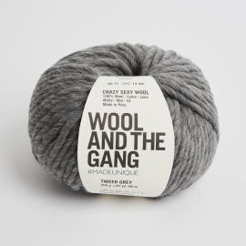 Crazy Sexy Wool - Tweed Grey