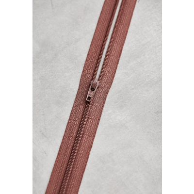 meetMILK coil zipper, 30 cm - Old Rose