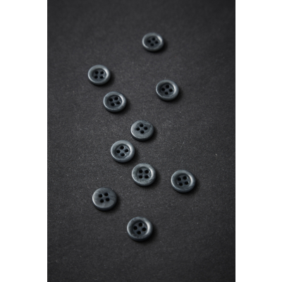 Frame Corozo Button 11 mm - Dusty Blue